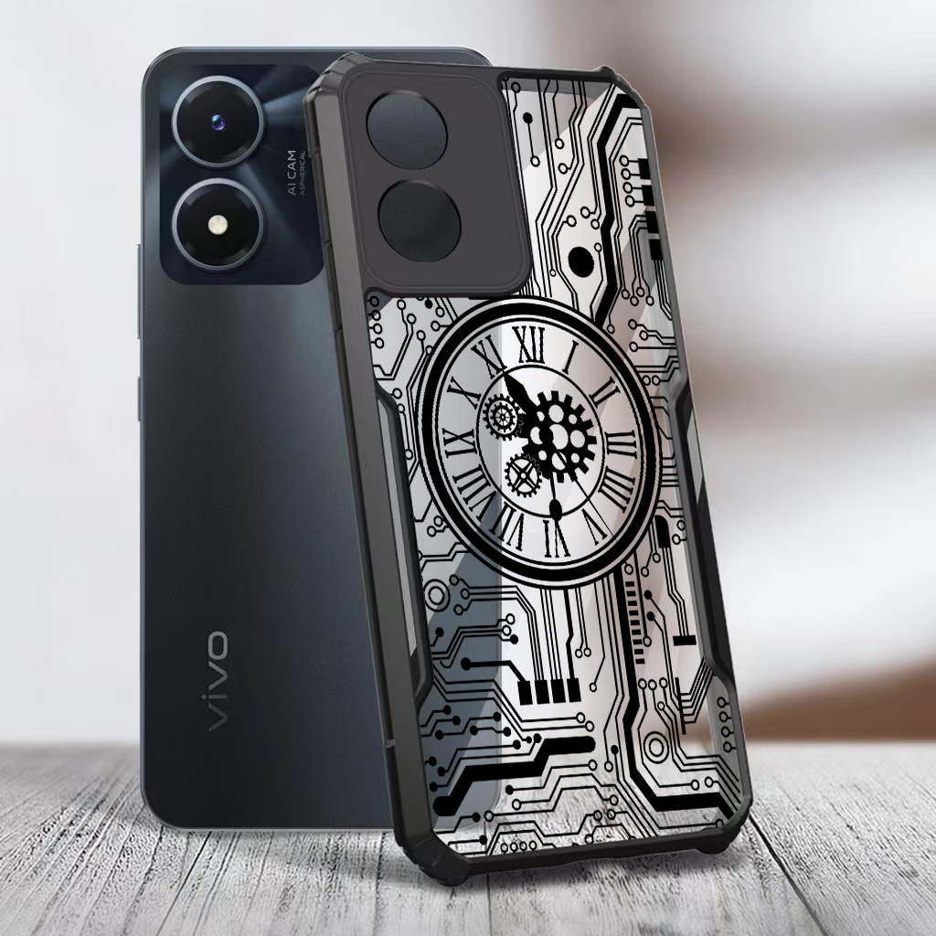 Ôp Điện Thoại Trong Suốt Chống Sốc Cho Vivo Y35 Y36 Y55 Y16 Y02S Y22 Y22S Y77 Y55 Y33S Y33T Y21 Y21A Y21S Y21E Y21T Y21G 4G 5G Ốp