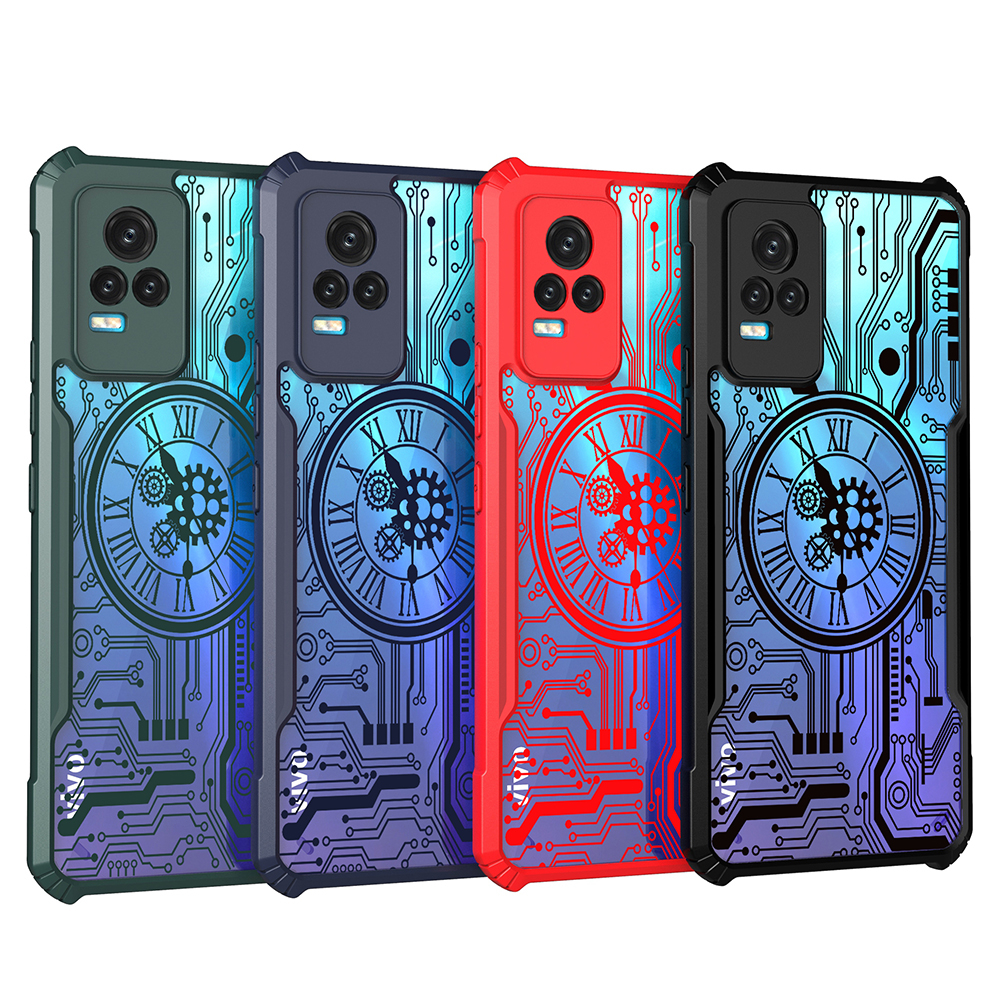 Ốp Điện Thoại Trong Suốt Chống Sốc Cho Vivo V23 5G V21 4G V21E V20 SE V23E V25 V25E V27 Pro V27E V29E V29 Lite Case