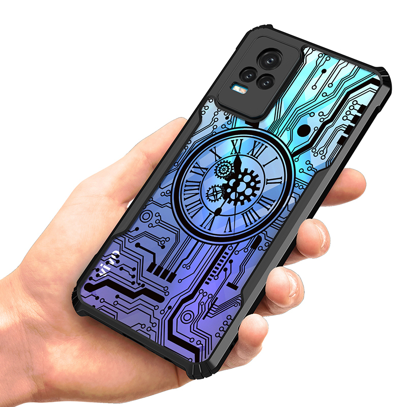 Ốp Điện Thoại Trong Suốt Chống Sốc Cho Vivo V23 5G V21 4G V21E V20 SE V23E V25 V25E V27 Pro V27E V29E V29 Lite Case