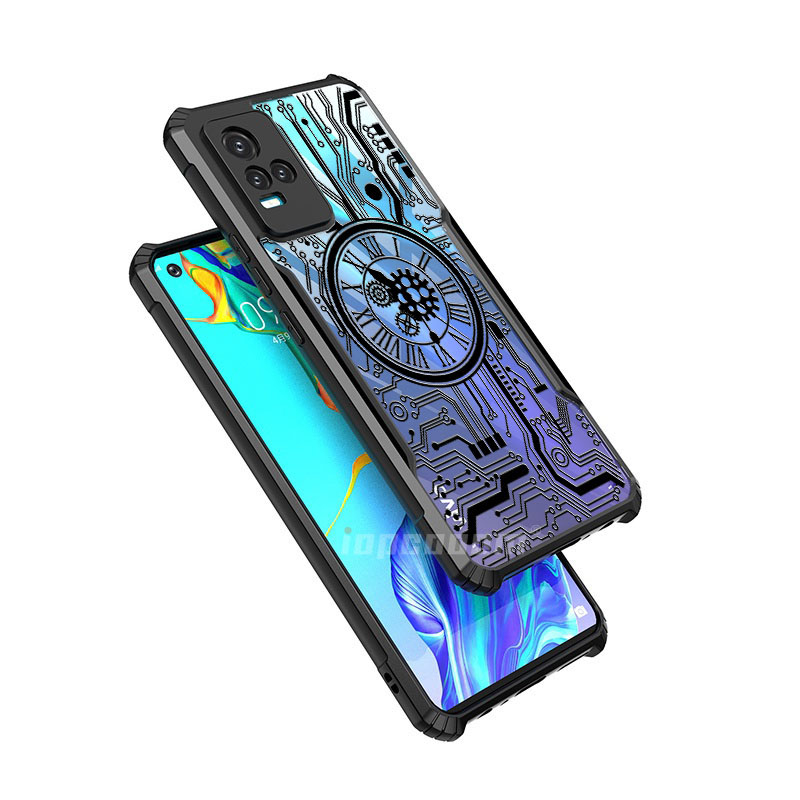 Ốp Điện Thoại Trong Suốt Chống Sốc Cho Vivo V23 5G V21 4G V21E V20 SE V23E V25 V25E V27 Pro V27E V29E V29 Lite Case