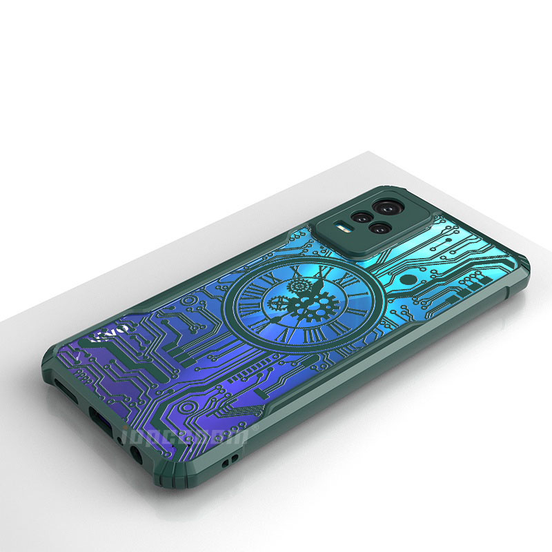 Ốp Điện Thoại Trong Suốt Chống Sốc Cho Vivo V23 5G V21 4G V21E V20 SE V23E V25 V25E V27 Pro V27E V29E V29 Lite Case