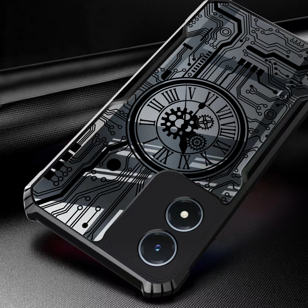 Ôp Điện Thoại Trong Suốt Chống Sốc Cho Vivo Y35 Y36 Y55 Y16 Y02S Y22 Y22S Y77 Y55 Y33S Y33T Y21 Y21A Y21S Y21E Y21T Y21G 4G 5G Ốp