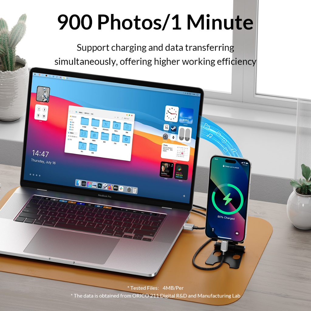 Orico Dây Cáp Sạc usb a Sang lightning 12w Cho iphone 15 14 pro 12 pro max 12 11 x xs airpods pro gqz12