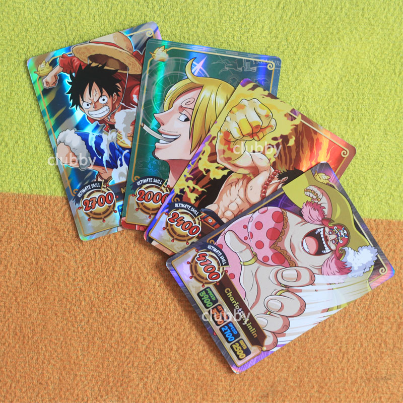 Bộ50 thẻ một mảnh luffy chopper sanji nami one piece thẻ phim hoạt hình