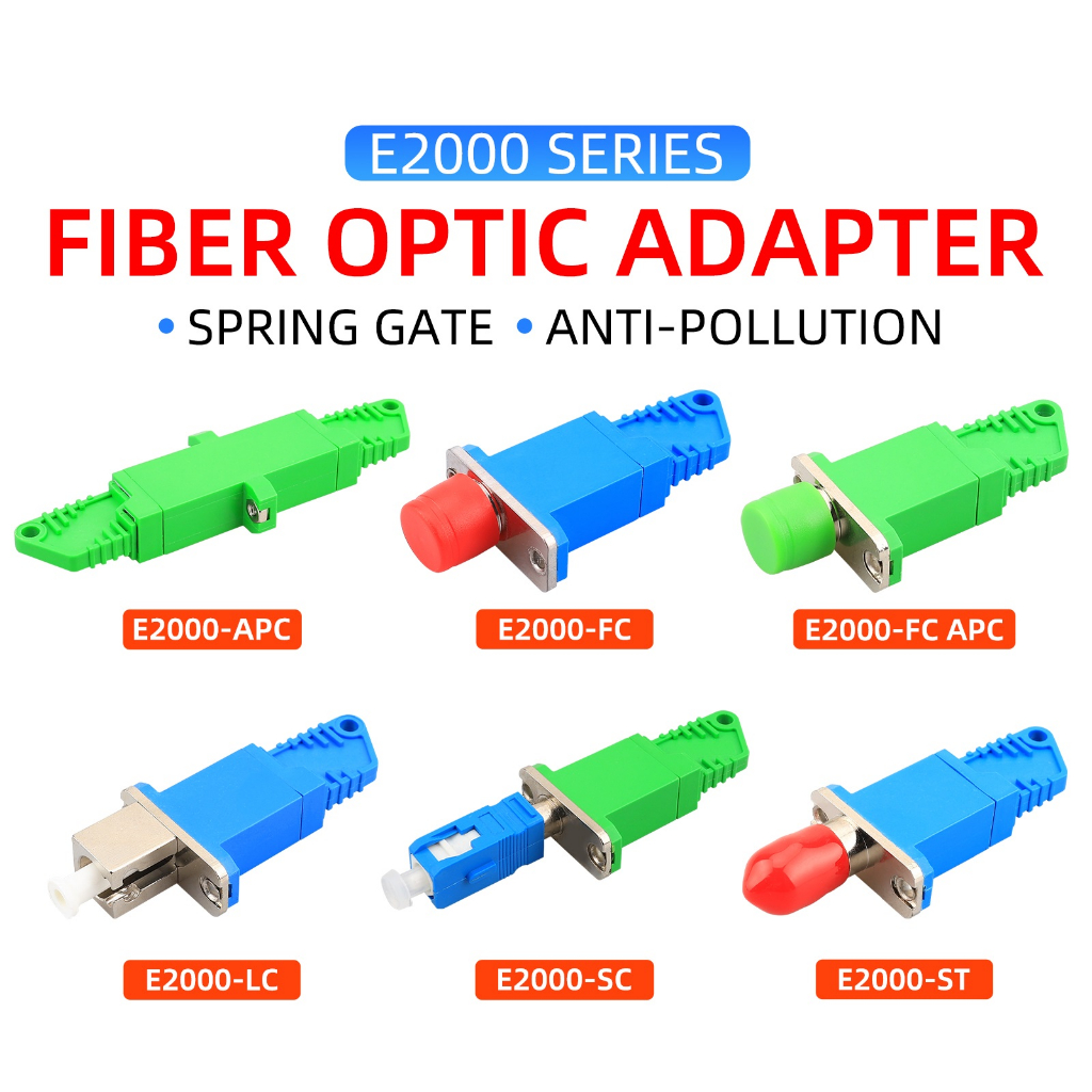 Mặt bích kết nối sợi quang E2000-UPC / APC