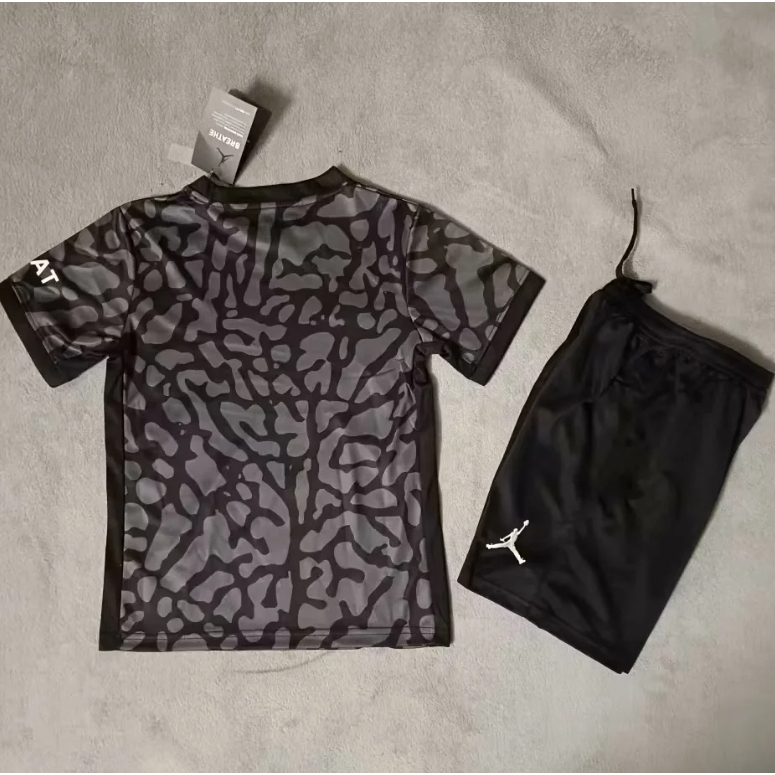 Áo Bóng Đá Trẻ Em Màu Đen paris saint-germain psg Thứ Ba 2023