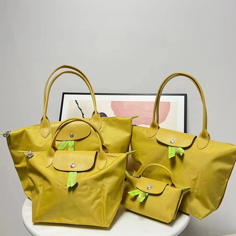 Túi tote Đeo Vai Bằng nylon Và Da Phong Cách Thời Trang Mới 2023