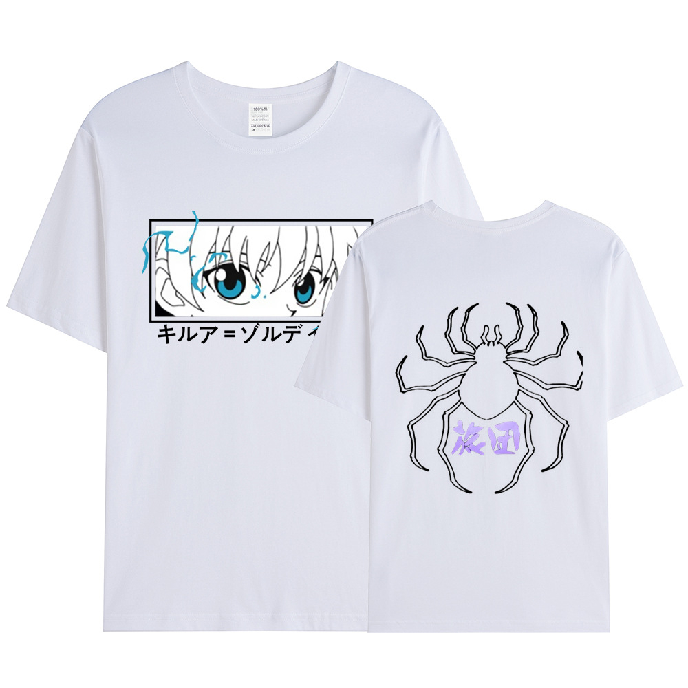 Áo Thun cotton Ngắn Tay In Hình anime hunter x hunter Cá Tính