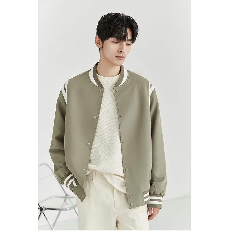 Áo khoác bóng chày thiết kế nâng cao và thời trang cho nam phong cách mới form rộng áo khoác  chất lượng cao jacket nam xu hướng khí chất
