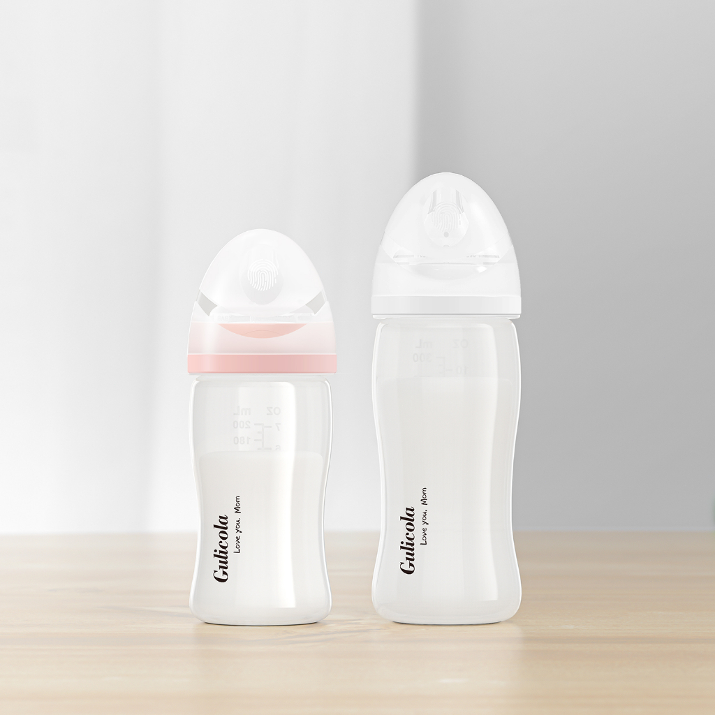 GUGU PP Bình Sữa Cho Bé Sơ Sinh Bằng Dung Tích 200ml / 300ml