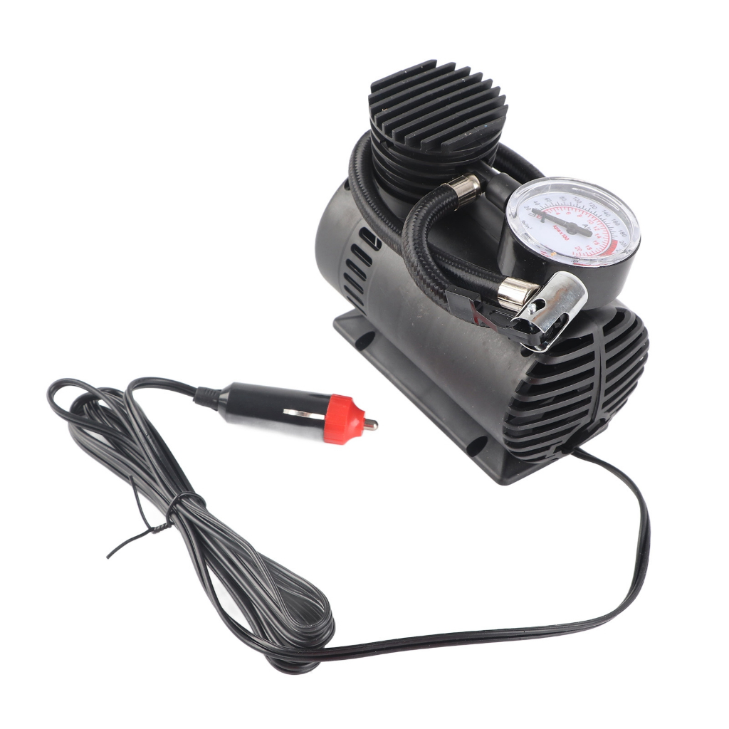 Máy bơm hơi cho xe ô tô / tàu thuyền mặt số di động mini chống trầy xước 12V