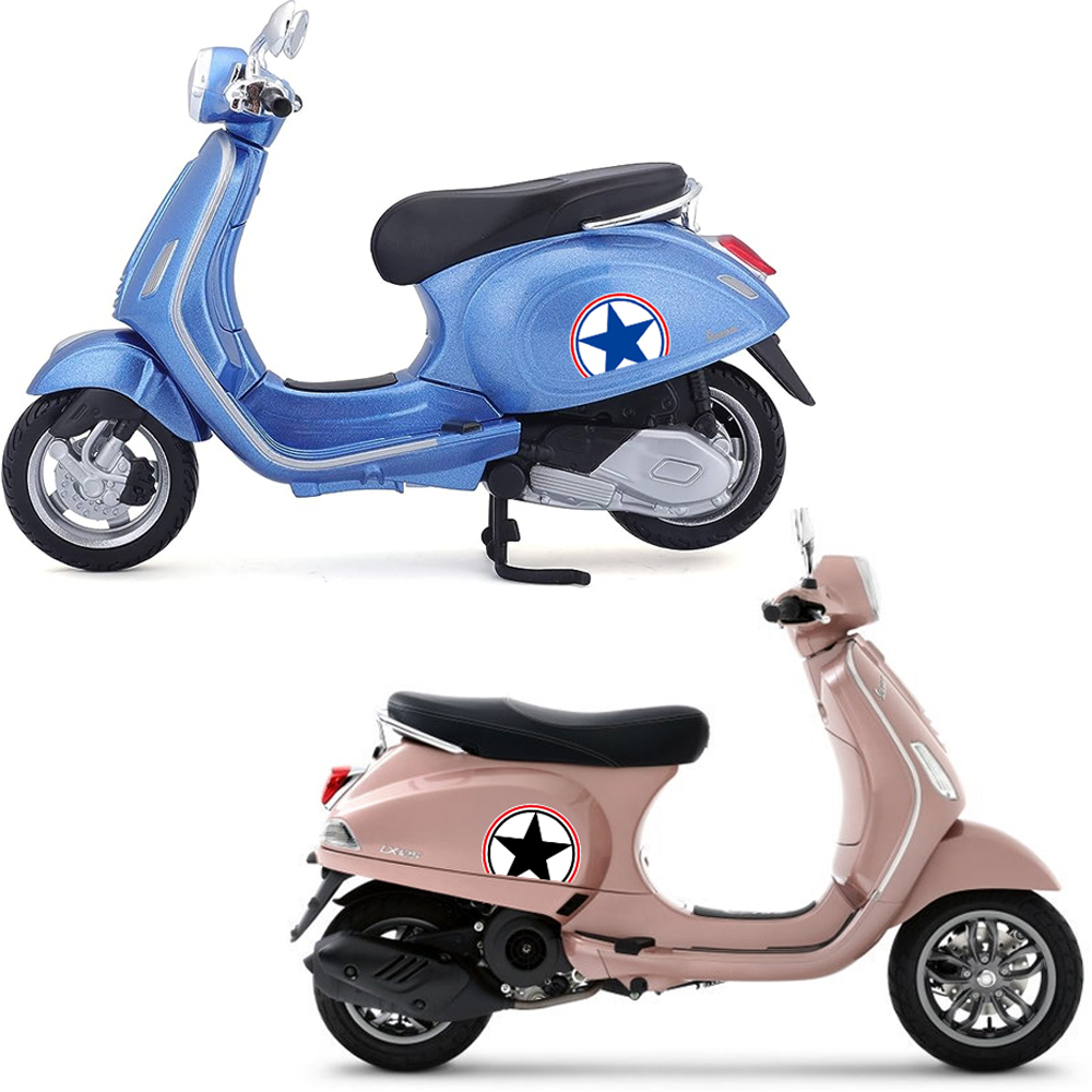 Nhãn Dán Phản Quang Trang Trí Xe scooter / Xe Máy vespa gts 125 150 300 classic vxl150 s 150 Picgio