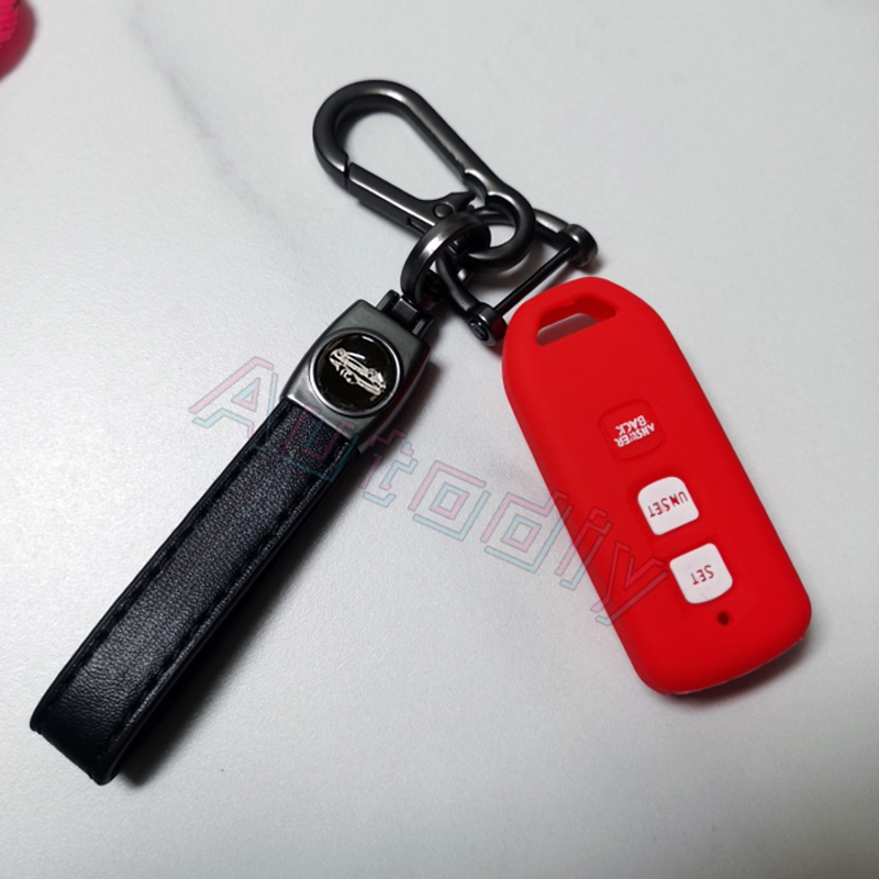 Vỏ Bọc Chìa Khóa Điều Khiển Từ Xa Bằng Silicone 3 Nút Cho Honda Scoopy Vario 125