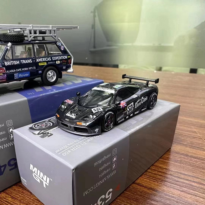 Mô Hình Xe Hơi mclaren f1 gtr Tỉ Lệ 1: 64 #59 Xe Thể Thao Hợp Kim 1995 le mans 24hr winner # 534 lhd