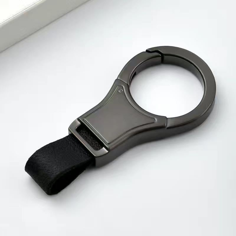 Móc Khóa Da Kim Loại Cao Cấp Cho Xe Hơi