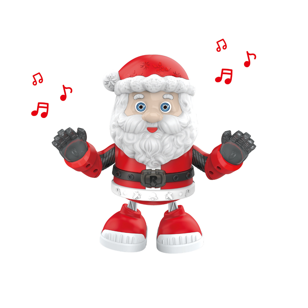Đồ chơi ông già Noel nhảy múa Đồ chơi búp bê nhảy múa có nhạc đèn  Quà tặng sinh nhật Giáng sinh cho trẻ em
