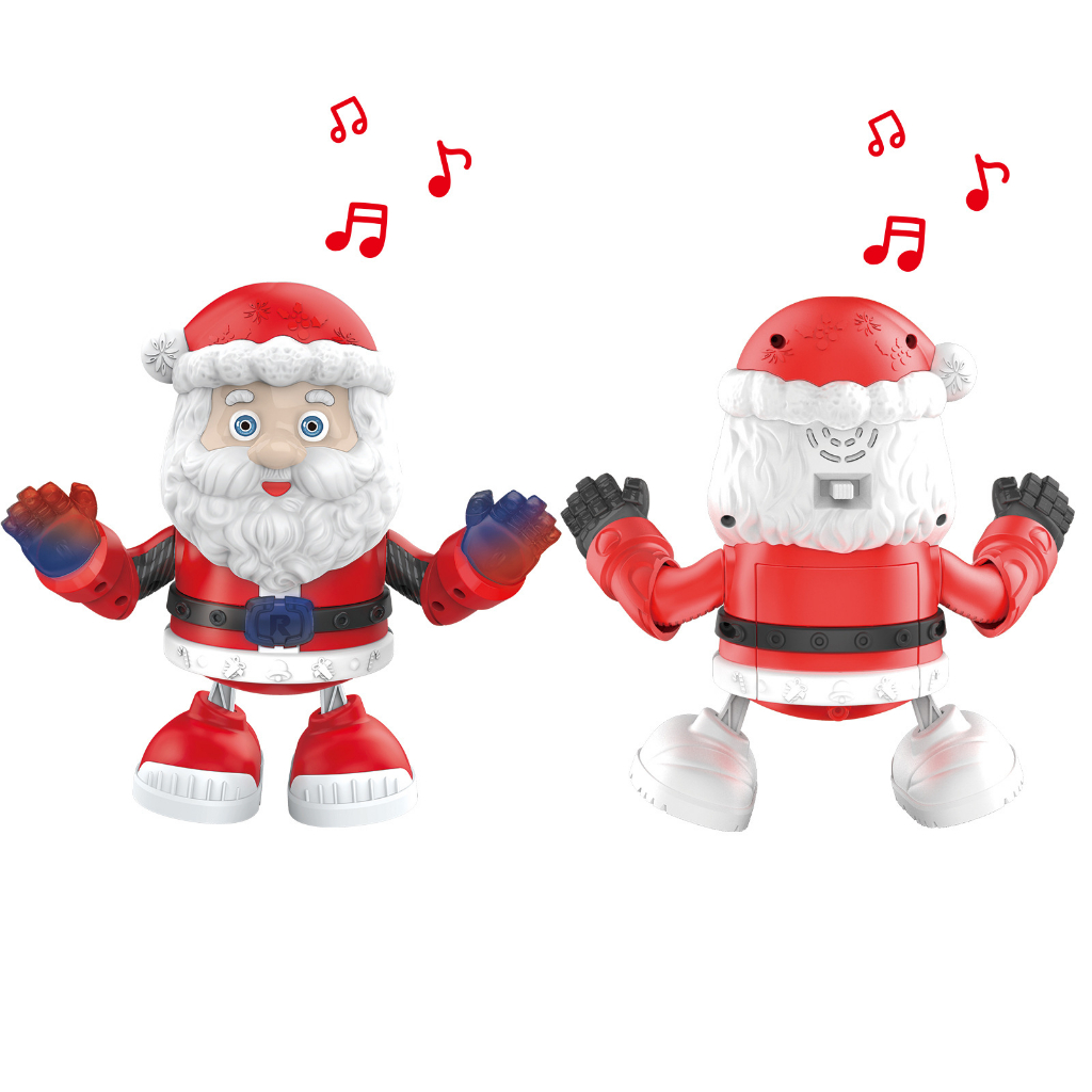 Đồ chơi ông già Noel nhảy múa Đồ chơi búp bê nhảy múa có nhạc đèn  Quà tặng sinh nhật Giáng sinh cho trẻ em