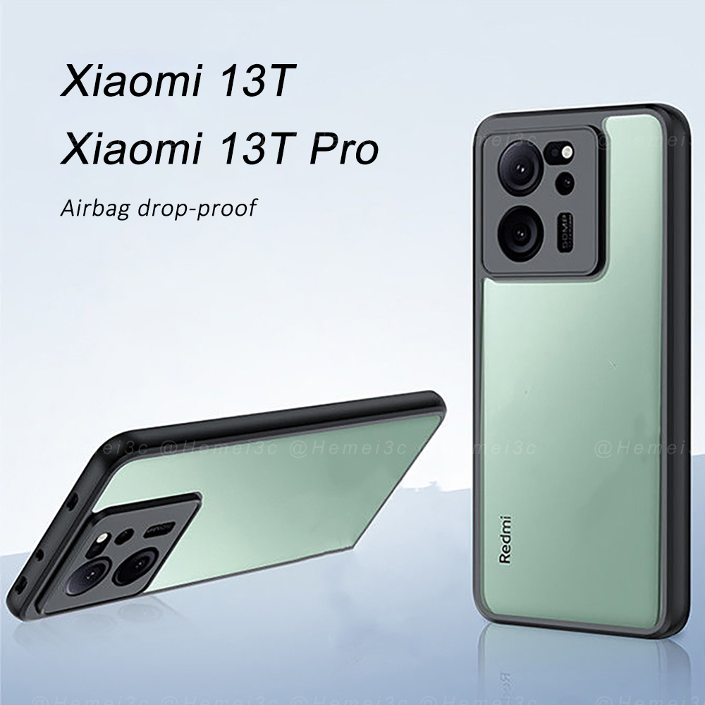 Ốp Điện Thoại Nhựa acrylic Cứng Trong Suốt Có Cánh Cho xiaomi 13t pro