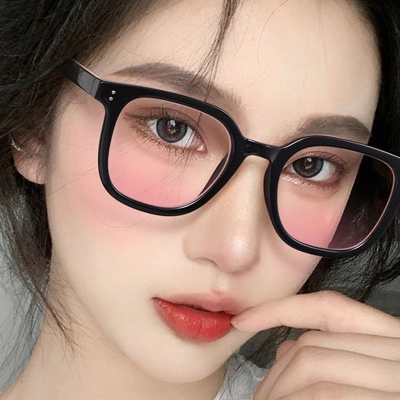 Mới Kính Mát Gọng Vuông Dày Dặn Phong Cách retro Thời Trang Cho Nam Nữ