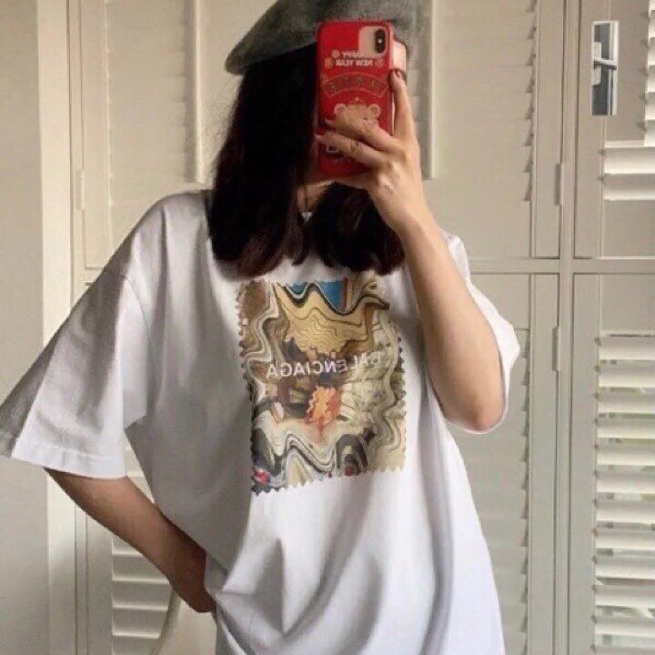 Áo Thun Tay Ngắn In Chữ Thời Trang Dành Cho Cả Nam Và Nữ