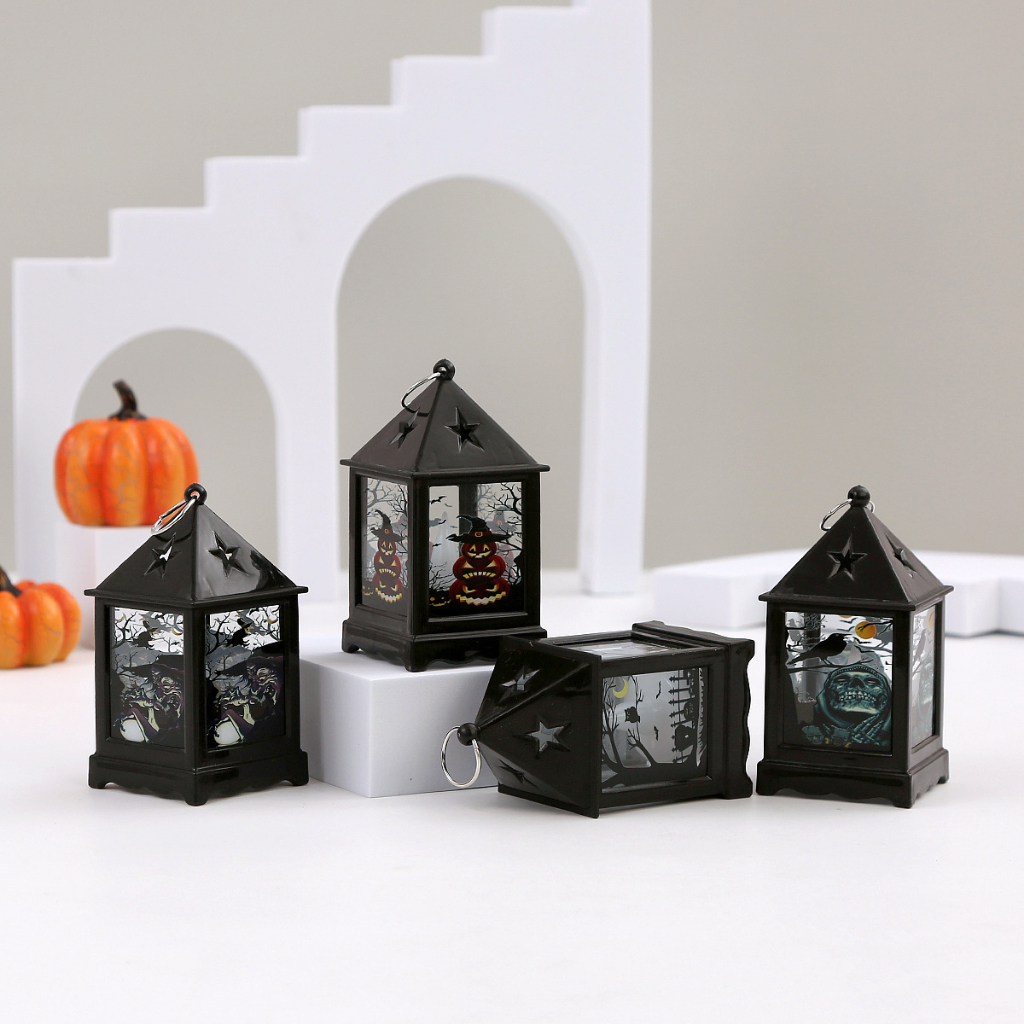 Đèn led Hình Bí Ngô Trang Trí halloween