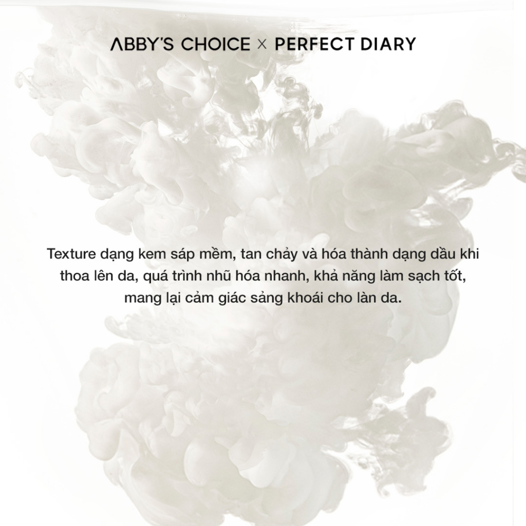 Sáp tẩy trang PERFECT DIARY x ABBY'S CHOICE 80g mềm mại dịu nhẹ