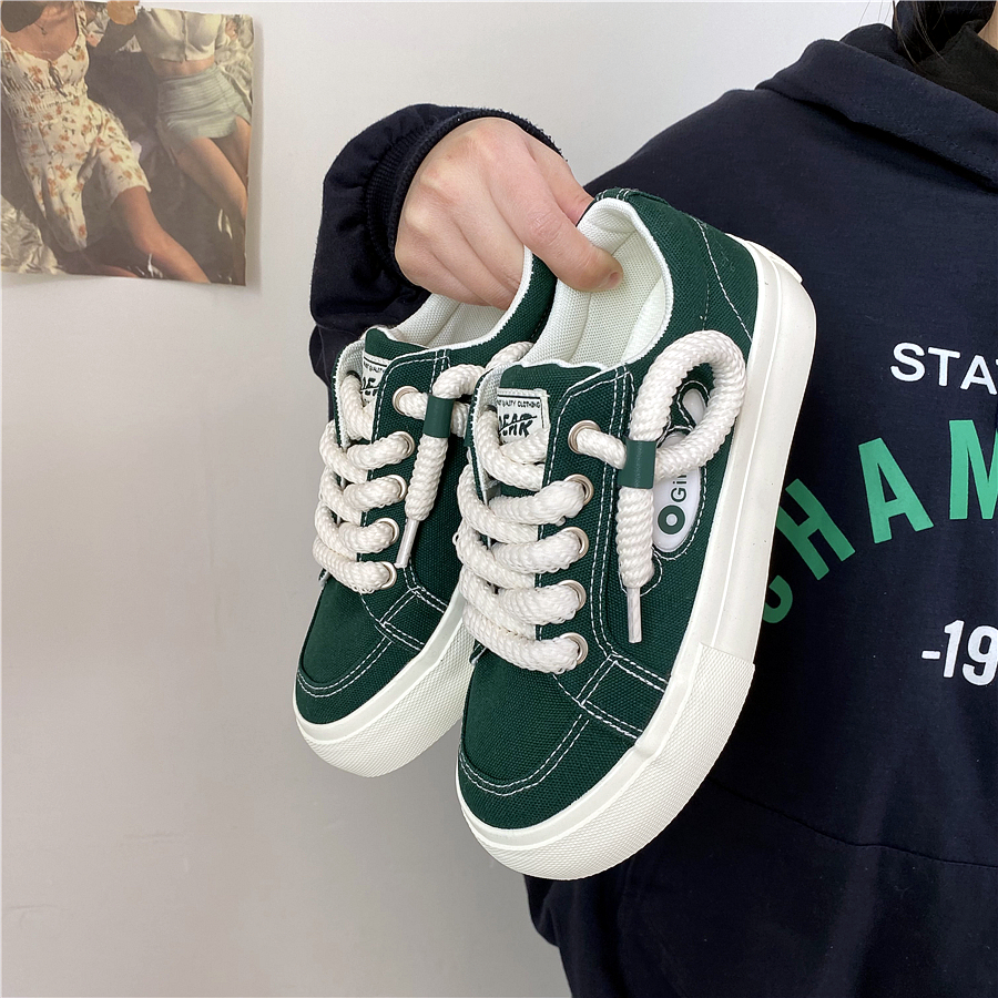 Giày Thể Thao Vải canvas Màu Đen Phong Cách Mỹ 2023 Cho Nữ
