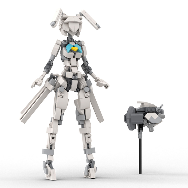 Bộ Đồ Chơi Lắp Ráp robot / Robo girl 331 Mảnh Cho Bé