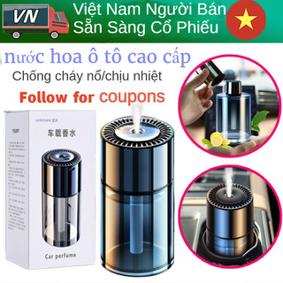 Nước hoa xe hơi cao cấp máy xông tinh dầu tự động khuếch tán tinh dầu thơm xe ô tô khử mùi hương thơm tươi mát 3 chế độ phun kèm 160ML thiết kế mới sành điệu thể hiện sự quyến rũ nam tính của bạn