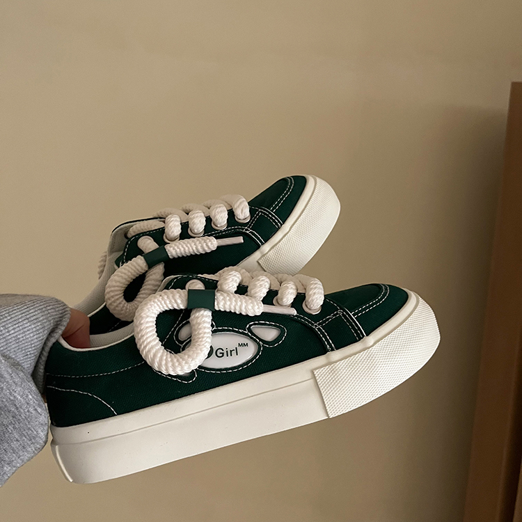 Giày Thể Thao Vải canvas Màu Đen Phong Cách Mỹ 2023 Cho Nữ