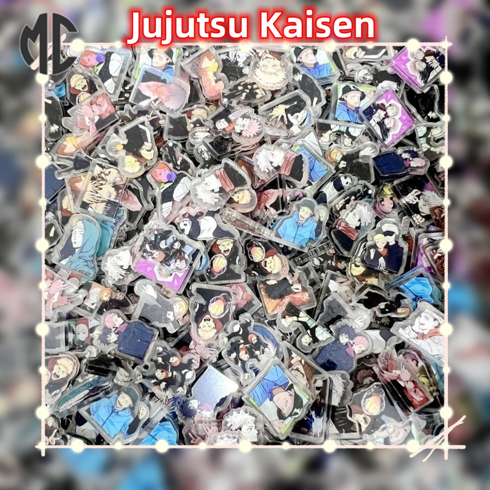 Miếng dán acrylic MARK COURT kiểu dáng anime Jujutsu Kaisen 2cm đa dụng