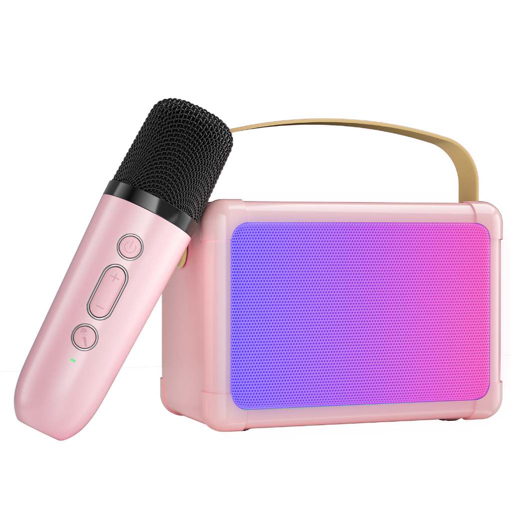 Micro MAONO STUDOTACK MKP200 RGB không dây kép với loa bluetooth không dây mini âm nổi 3D để hát karaoke/ tụ tập bạn bè