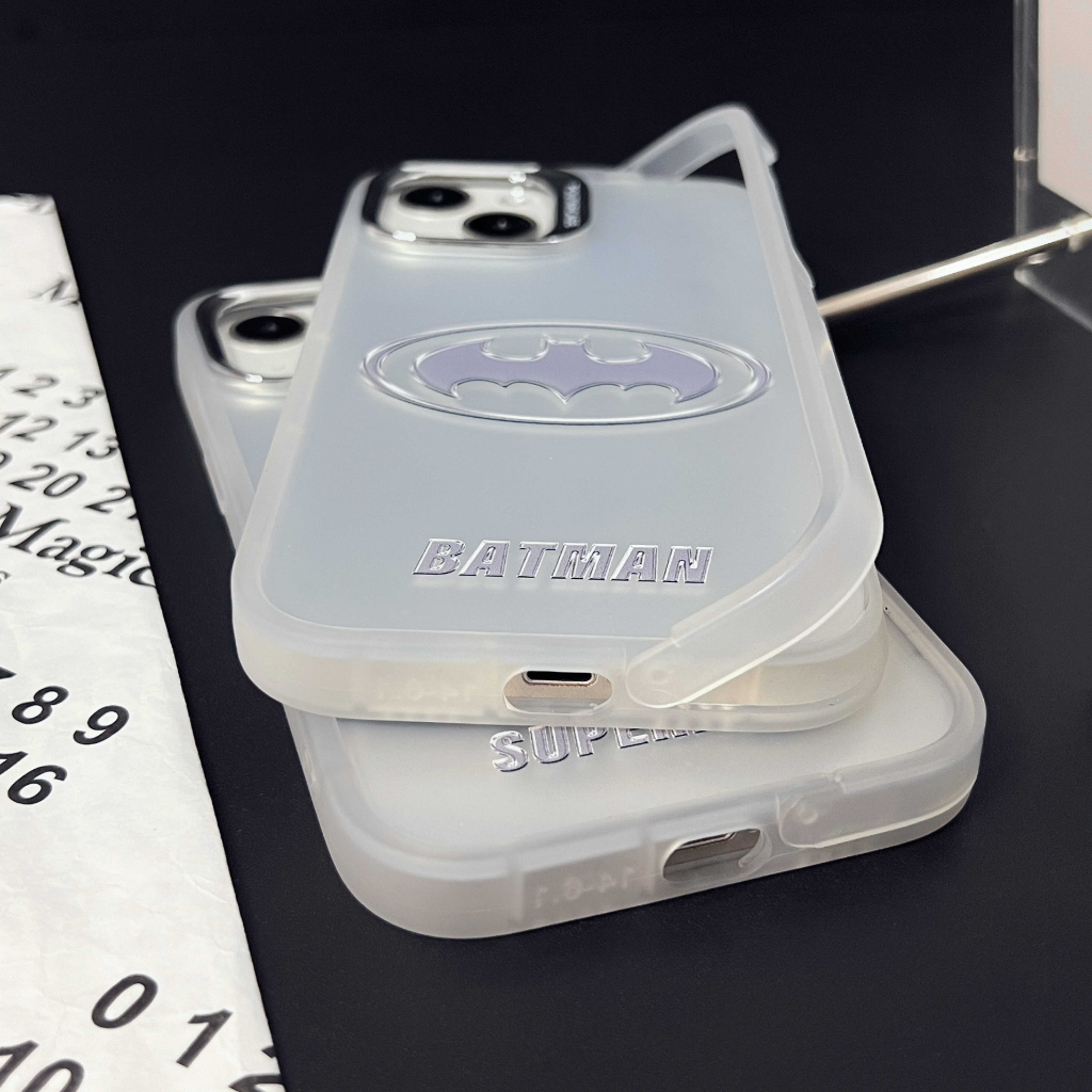 Ốp Điện Thoại Tpu Có Giá Đỡ Ẩn In Hình superman batman Cho iphone 15 11 12 13 14 pro max 15