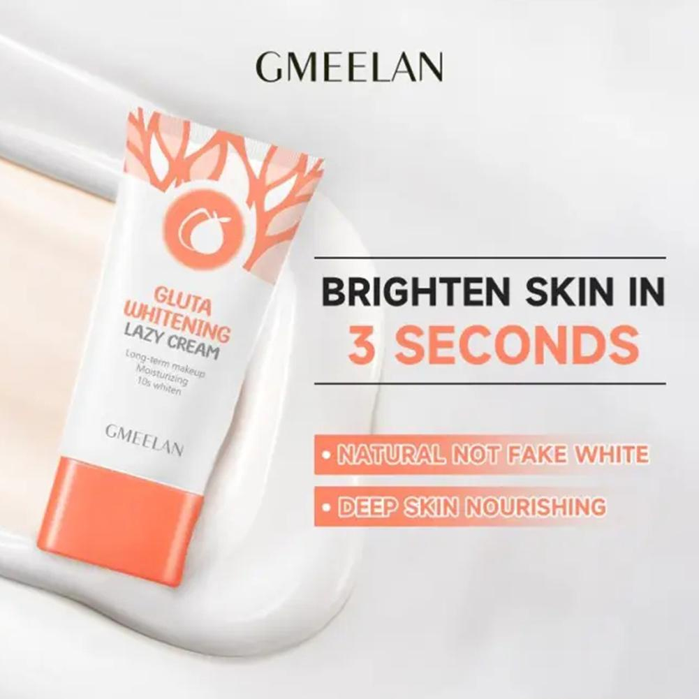 Kem Làm sáng da 30g SPA20 Kem làm trắng da GMEELAN GLUTA WHITENING LAZY CREAM Làm trắng da Cân bằng màu da