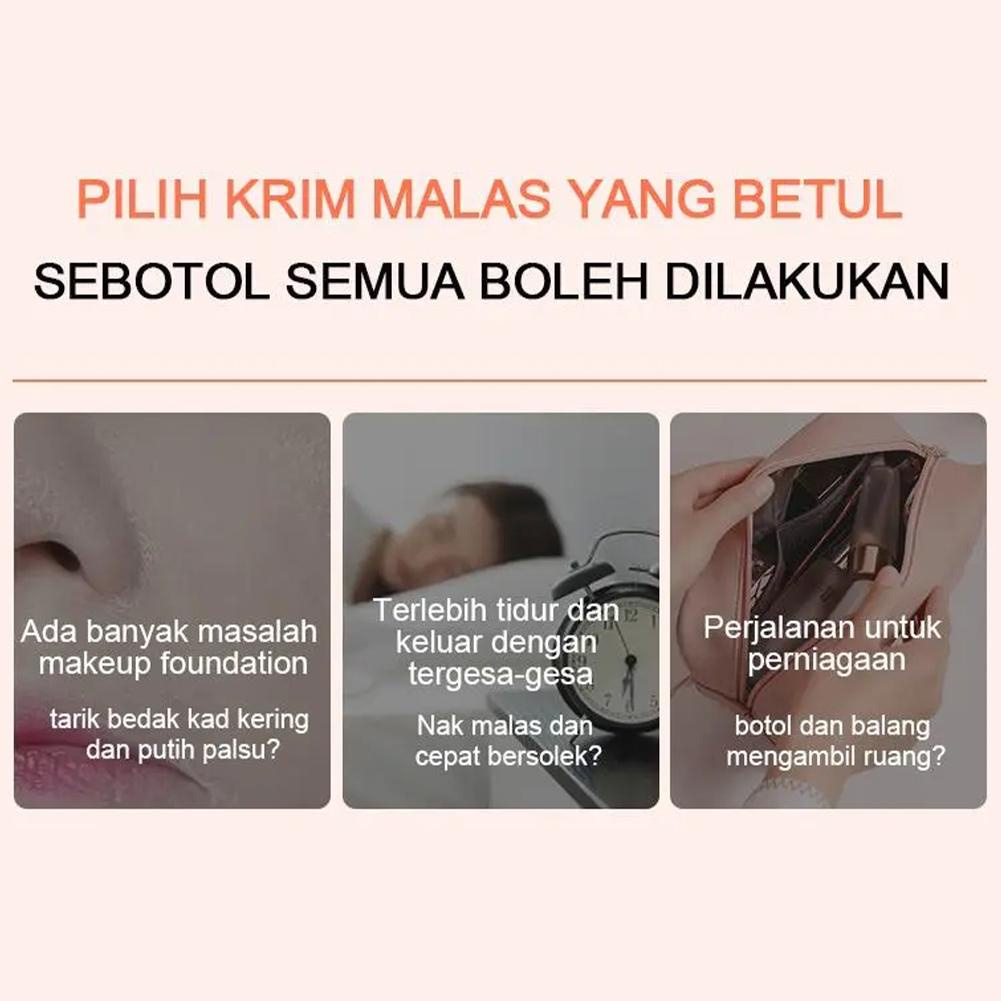 Kem Làm sáng da 30g SPA20 Kem làm trắng da GMEELAN GLUTA WHITENING LAZY CREAM Làm trắng da Cân bằng màu da