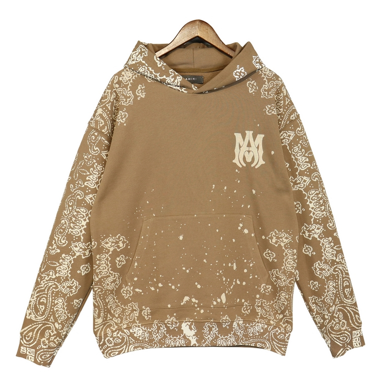 Amiri Áo hoodie cotton In Họa Tiết Thời Trang Cho Nam Nữ