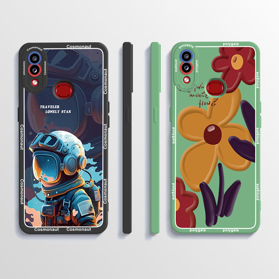 Ốp Điện Thoại silicone Mềm In Hình Gấu Trúc Dễ Thương Cho samsung galaxy a10s a107f