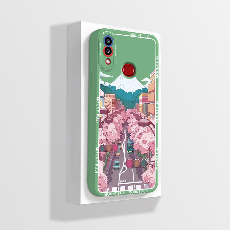 Ốp Điện Thoại silicone Mềm In Hình Gấu Trúc Dễ Thương Cho samsung galaxy a10s a107f