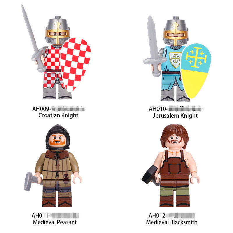 Hiệp Sĩ Đồ Chơi Lắp Ráp Mô Hình ah001-012