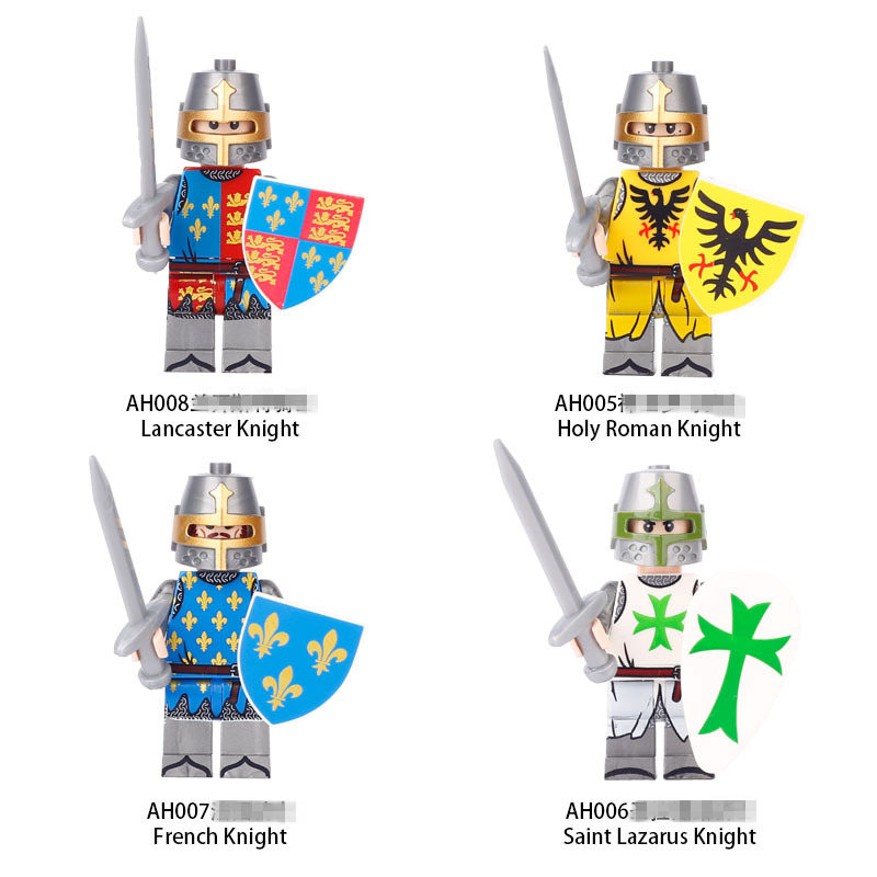 Hiệp Sĩ Đồ Chơi Lắp Ráp Mô Hình ah001-012