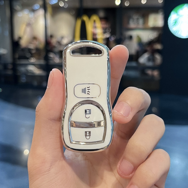 NISSAN Ốp Bảo Vệ Chìa Khóa Xe Hơi Thiết Kế Đơn Giản Tiện Dụng