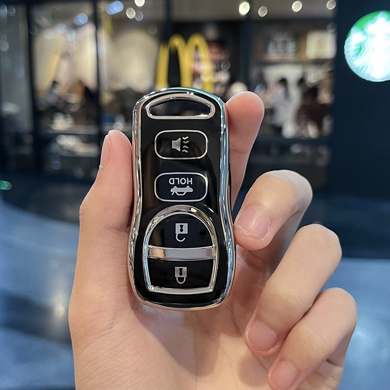 NISSAN Ốp Bảo Vệ Chìa Khóa Xe Hơi Thiết Kế Đơn Giản Tiện Dụng