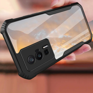 Vỏ Trong Suốt Cho Xiaomi POCO F5 Pro F4 F3 GT F1 Ốp Lưng Cứng Chống Sốc Mỏng Pha Lê Trong Suốt