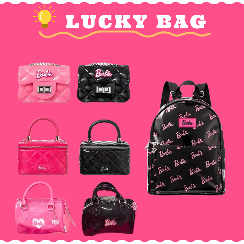 💗Hàng sẵn sàng💗 ba lô nữ balo barbie Phong Cách Ngọt Ngào Mới