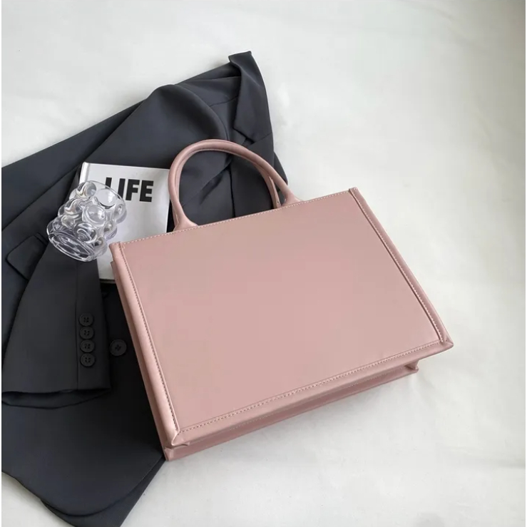 Túi xách tote đeo vai HAPPY HOMLIV 15.6 inch sức chứa lớn cho nữ