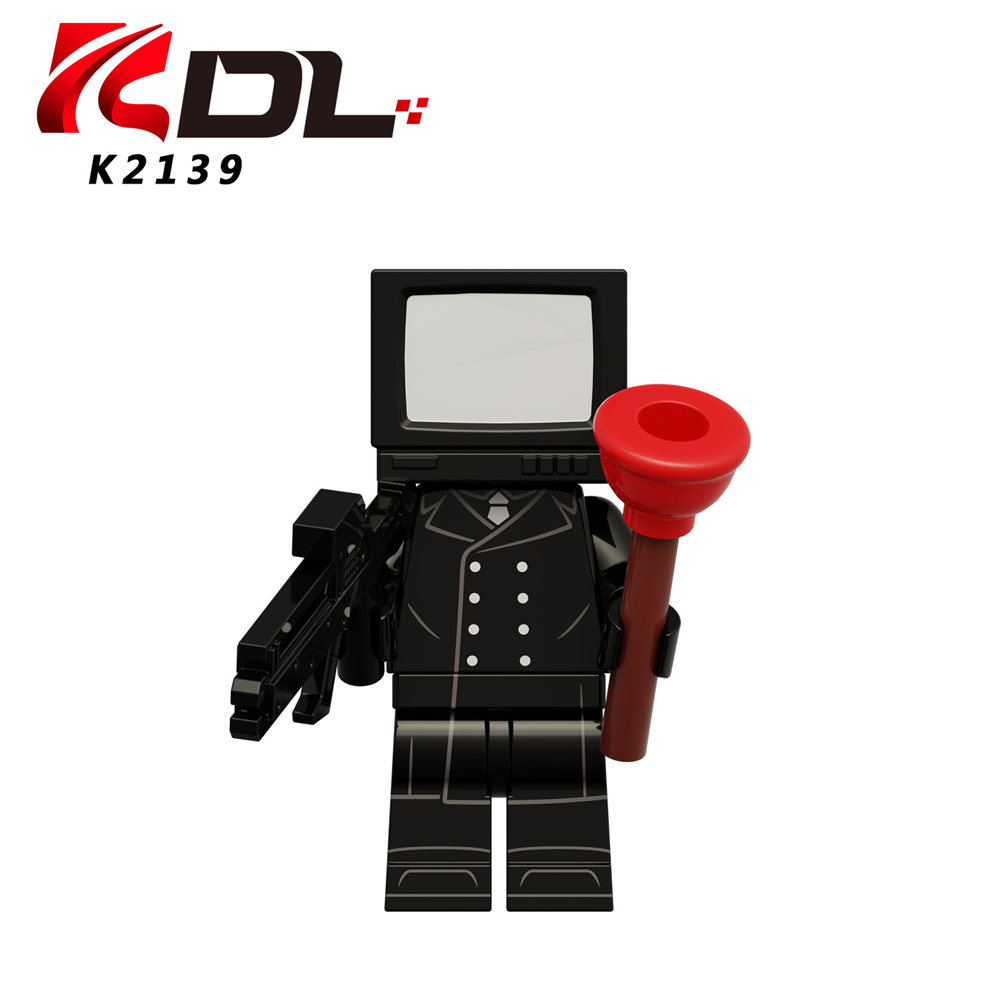 Mô Hình Đồ Chơi Lắp Ráp toilet tv Người Đàn Ông kdl818