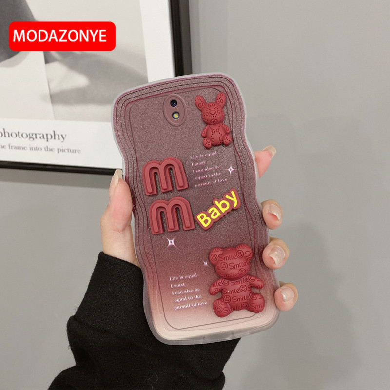 Ôp Điện Thoại Silicon Dẻo Hình Búp Bê 3d Nhiều Màu Dễ Thương Chống Sốc Cho samsung galaxy j7 pro samsungj7 2017 Ốp