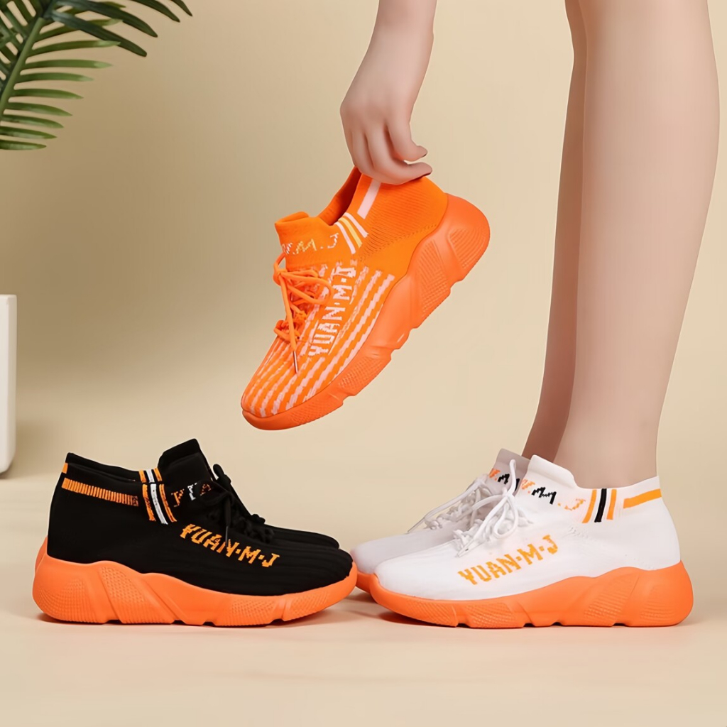 Giày Khiêu Vũ Mũi Vuông Siêu Nhẹ Thoáng Khí Chống Sốc Giày thể thao