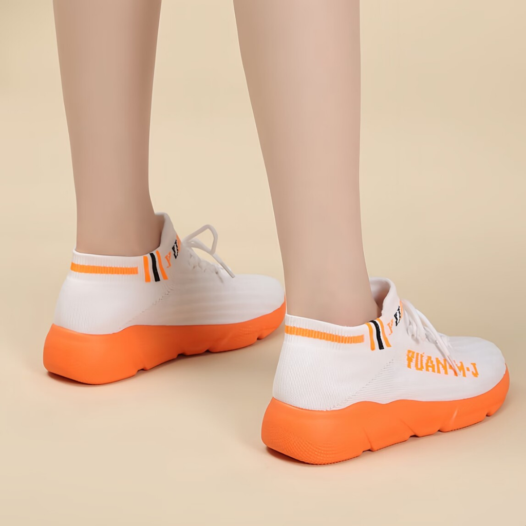 Giày Khiêu Vũ Mũi Vuông Siêu Nhẹ Thoáng Khí Chống Sốc Giày thể thao