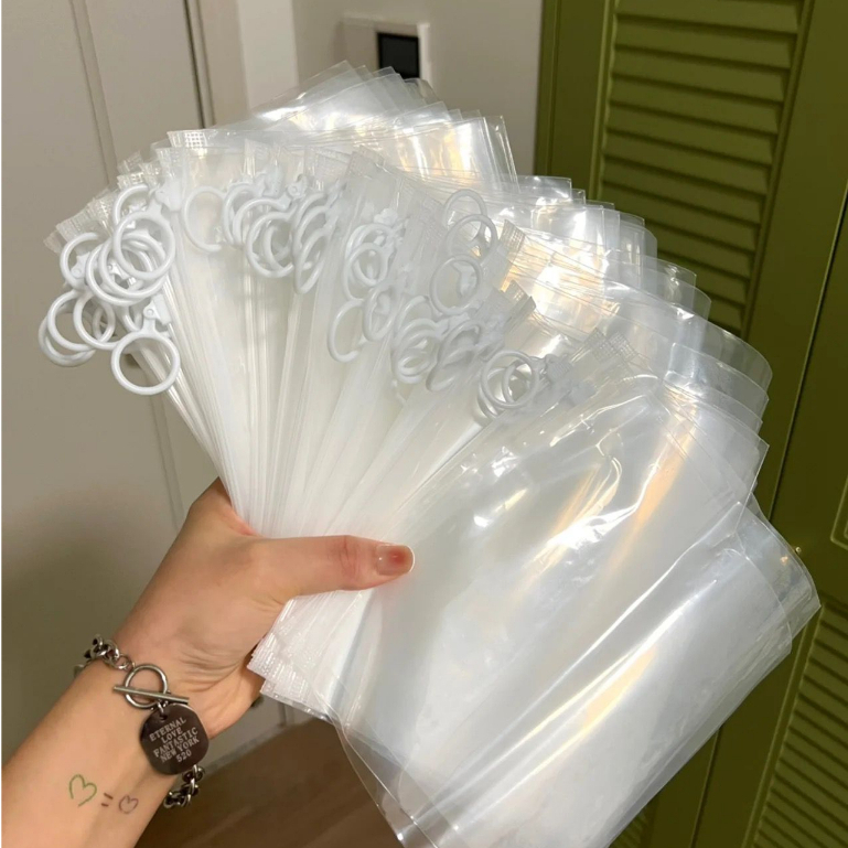 Phụ Kiện Chuyên Dụng Dành Cho Xe Hơi | Túi Xách Chất Liệu Cotton Cao Cấp Thời Trang | Set 10 / 20 Túi Đựng Tài Liệu / Đồ Chơi Trong Suốt Phân Loại Trang Sức / Mỹ Phẩm Tiện Dụng 20 Ngăn